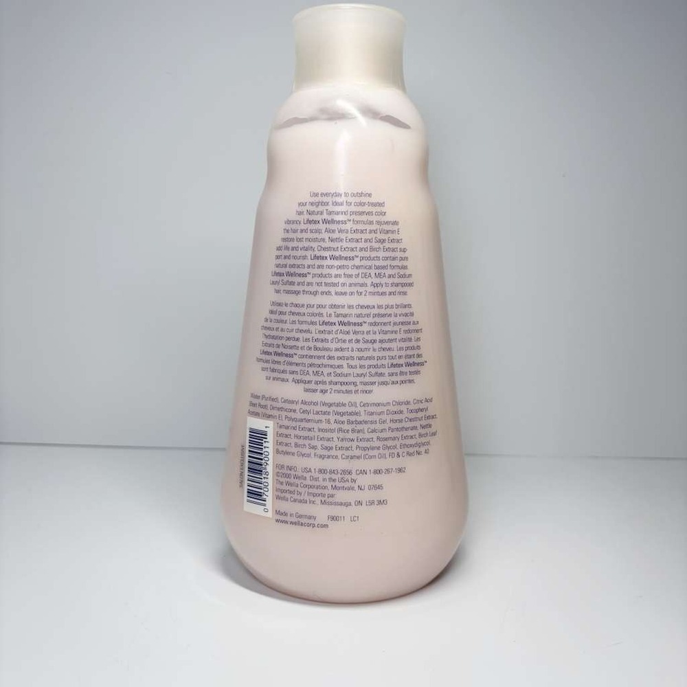 Wella Lifetex Wellness Well Toned Color Shine Purity Rinse‎ 33.8 oz - Picture 4 of 5